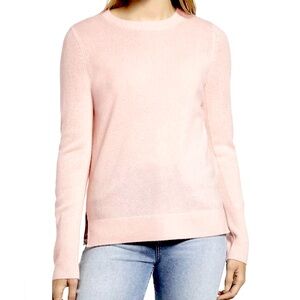 💖 Halogen Cashmere Blush Pink Sweater Small S